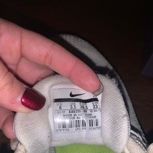 White Nike Volleyball Shoes